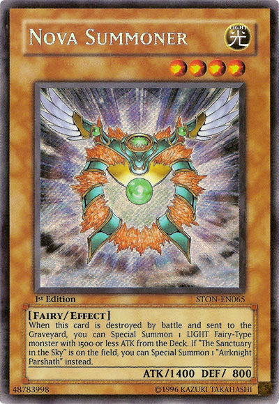 Nova Summoner [STON-EN065] Secret Rare | GnG Games