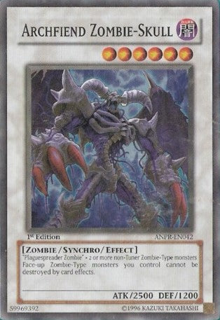 Archfiend Zombie-Skull [ANPR-EN042] Super Rare | GnG Games