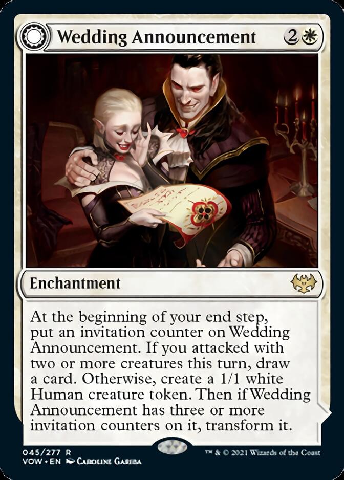Wedding Announcement // Wedding Festivity [Innistrad: Crimson Vow] | GnG Games