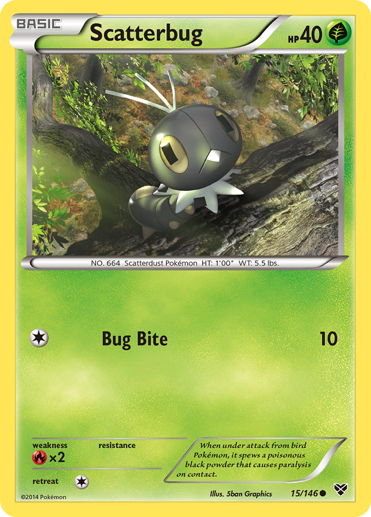 Scatterbug (15/146) [XY: Base Set] | GnG Games