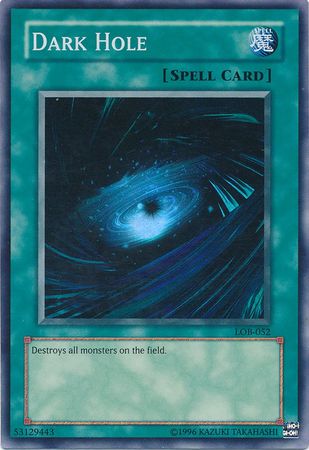 Dark Hole (Spell) [LOB-052] Super Rare | GnG Games