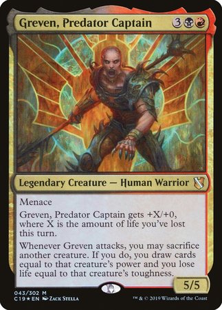 Greven, Predator Captain [Commander 2019] | GnG Games