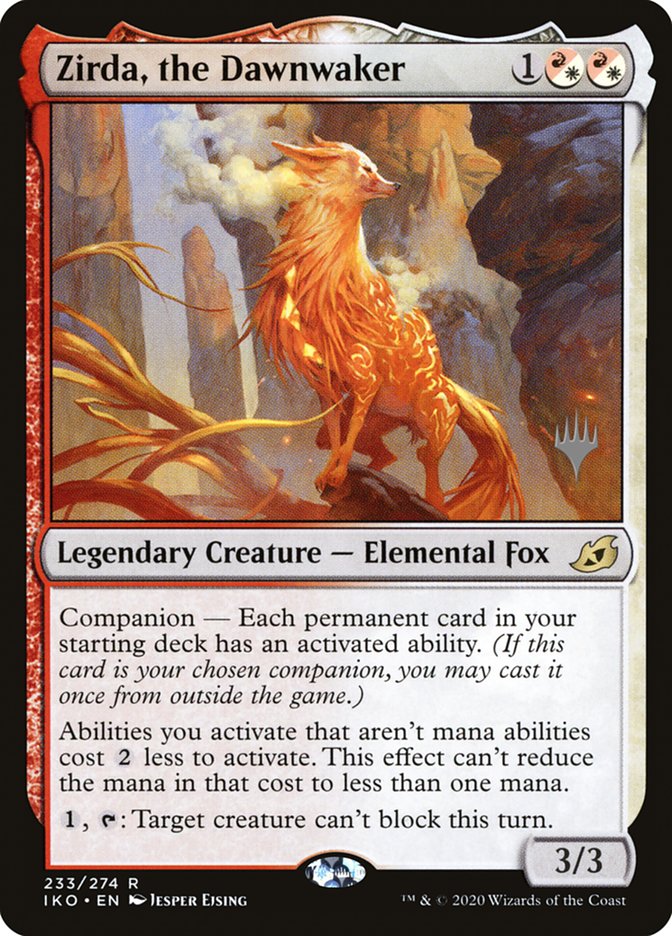 Zirda, the Dawnwaker (Promo Pack) [Ikoria: Lair of Behemoths Promos] | GnG Games