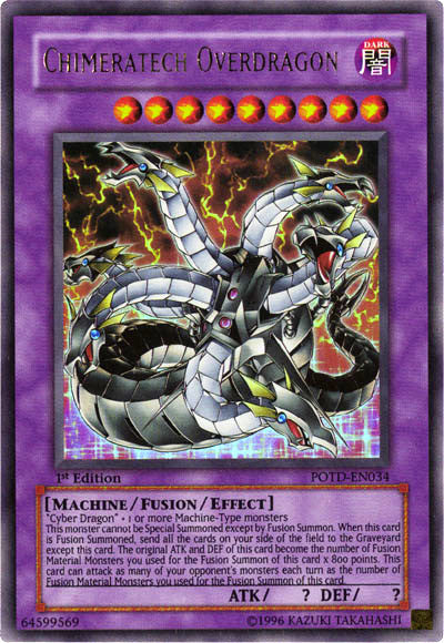 Chimeratech Overdragon [POTD-EN034] Ultra Rare | GnG Games