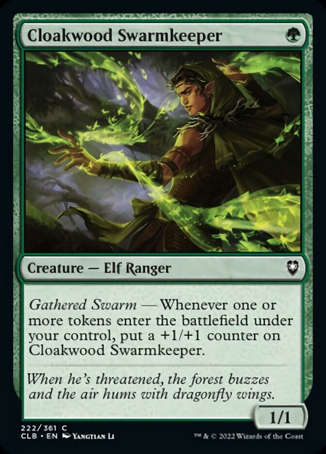 Cloakwood Swarmkeeper [Commander Legends: Battle for Baldur's Gate] | GnG Games