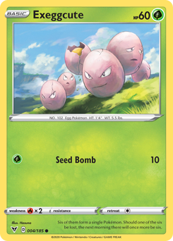 Exeggcute (004/185) [Sword & Shield: Vivid Voltage] | GnG Games