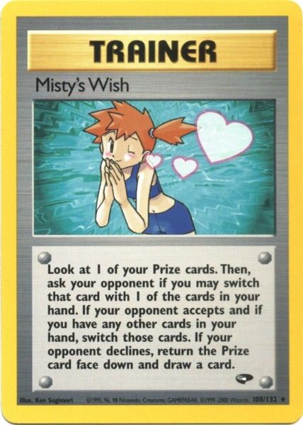 Misty's Wish (108/132) [Gym Challenge Unlimited] | GnG Games