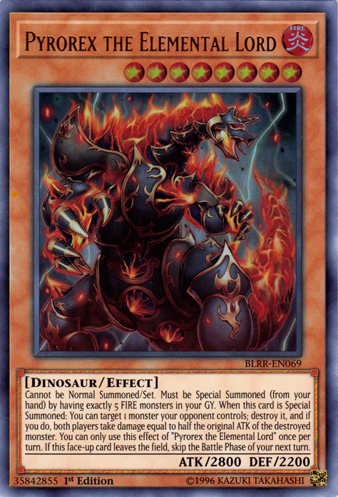 Pyrorex the Elemental Lord [BLRR-EN069] Ultra Rare | GnG Games
