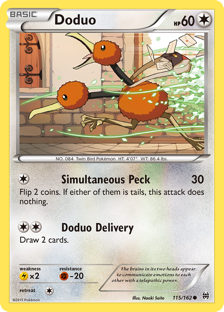 Doduo (115/162) [XY: BREAKthrough] | GnG Games