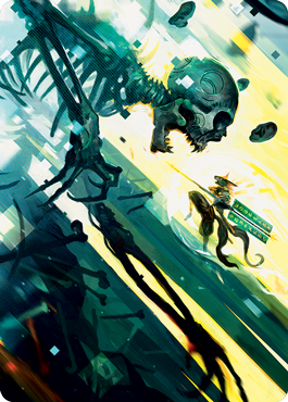 Repel the Vile Art Card [Kamigawa: Neon Dynasty Art Series] | GnG Games