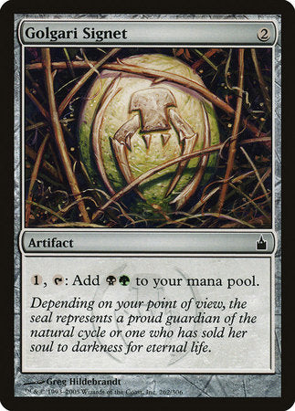 Golgari Signet [Ravnica: City of Guilds] | GnG Games