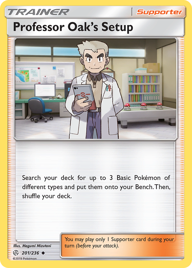 Professor Oak's Setup (201/236) [Sun & Moon: Cosmic Eclipse] | GnG Games