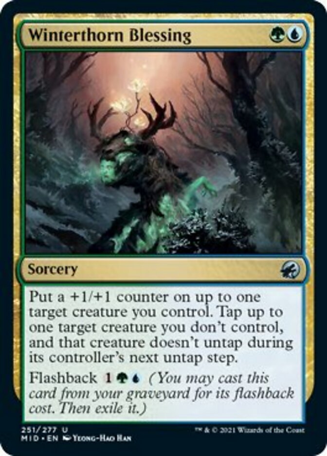 Winterthorn Blessing [Innistrad: Midnight Hunt] | GnG Games