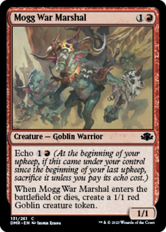 Mogg War Marshal [Dominaria Remastered] | GnG Games