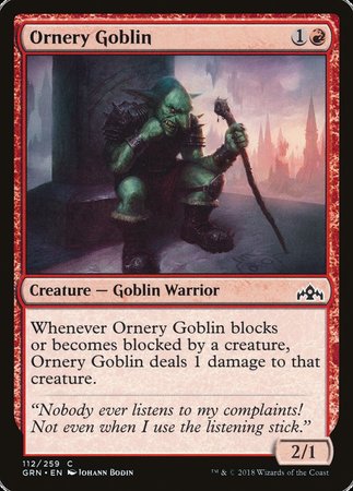 Ornery Goblin [Guilds of Ravnica] | GnG Games