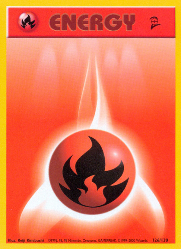 Fire Energy (126/130) [Base Set 2] | GnG Games