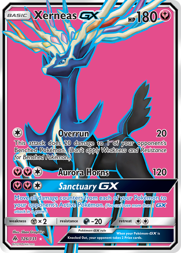 Xerneas GX (126/131) [Sun & Moon: Forbidden Light] | GnG Games