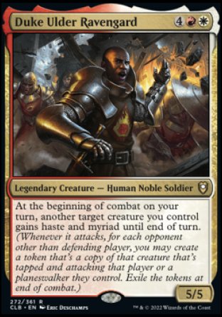 Duke Ulder Ravengard [Commander Legends: Battle for Baldur's Gate] | GnG Games