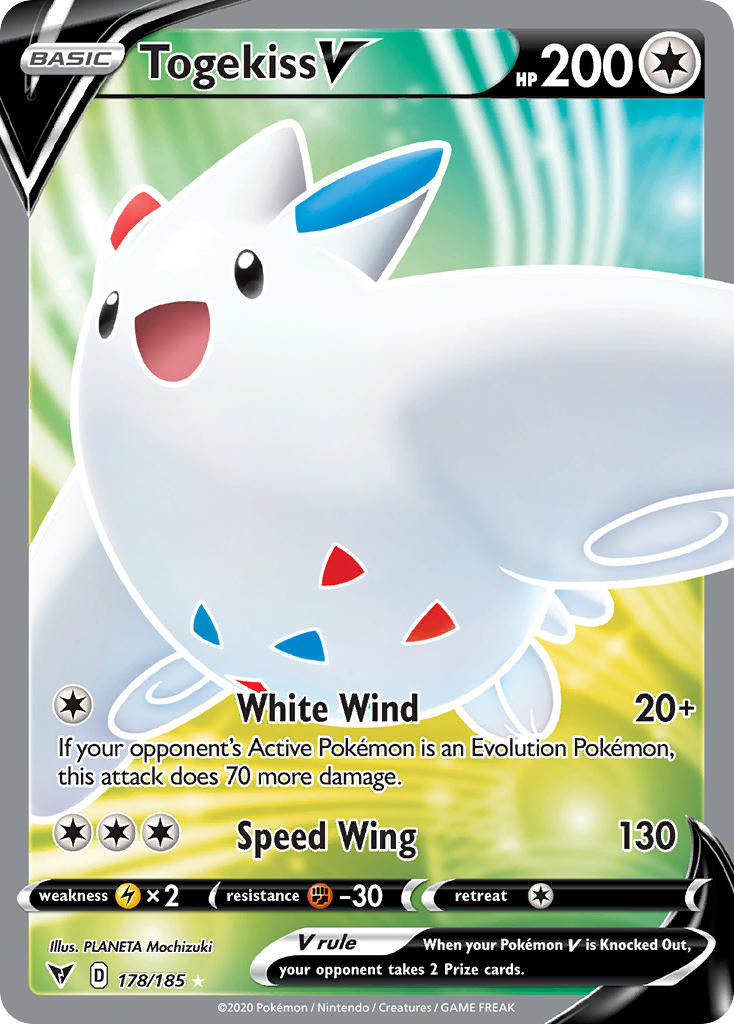 Togekiss V (178/185) [Sword & Shield: Vivid Voltage] | GnG Games