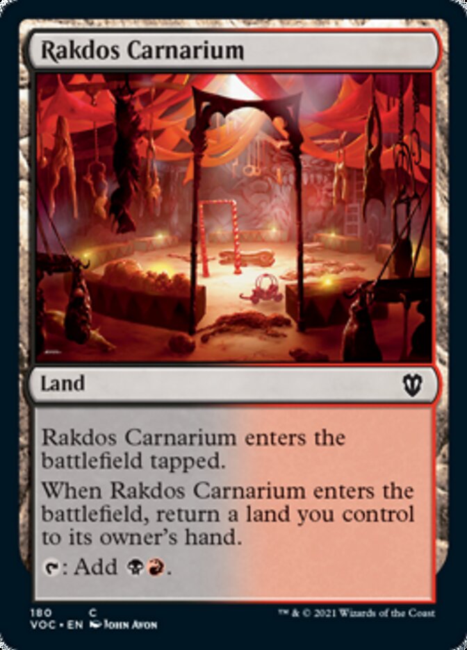Rakdos Carnarium [Innistrad: Crimson Vow Commander] | GnG Games