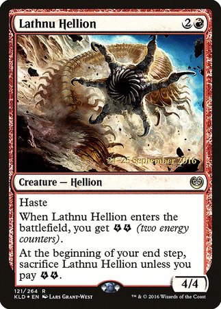 Lathnu Hellion [Kaladesh Promos] | GnG Games