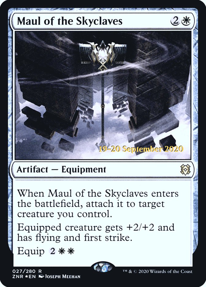 Maul of the Skyclaves  (Prerelease) [Zendikar Rising Prerelease Promos] | GnG Games