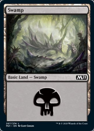 Swamp (267) [Core Set 2021] | GnG Games