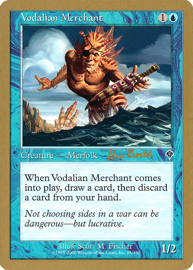 Vodalian Merchant (Alex Borteh) [World Championship Decks 2001] | GnG Games