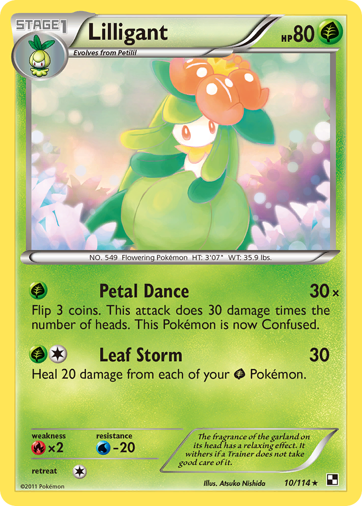 Lilligant (10/114) [Black & White: Base Set] | GnG Games