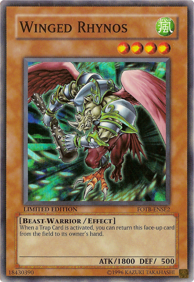 Winged Rhynos [FOTB-ENSE2] Super Rare | GnG Games