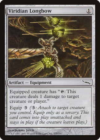 Viridian Longbow [Mirrodin] | GnG Games