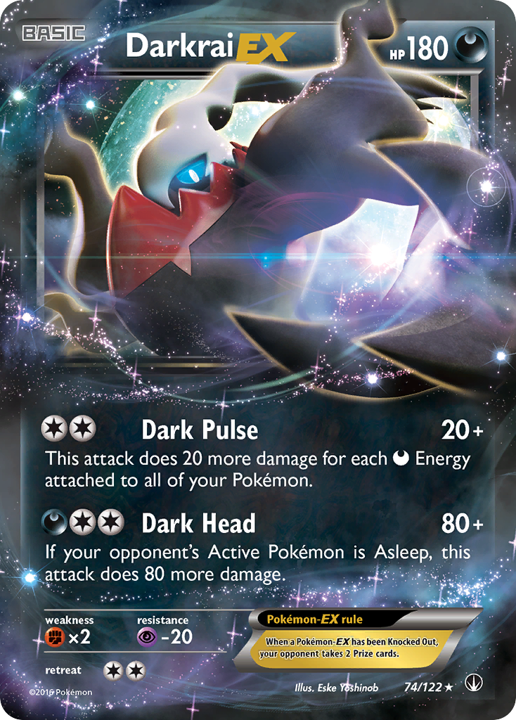 Darkrai EX (74/122) [XY: BREAKpoint] | GnG Games