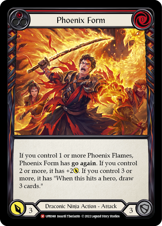 Phoenix Form [UPR048] (Uprising)  Rainbow Foil | GnG Games