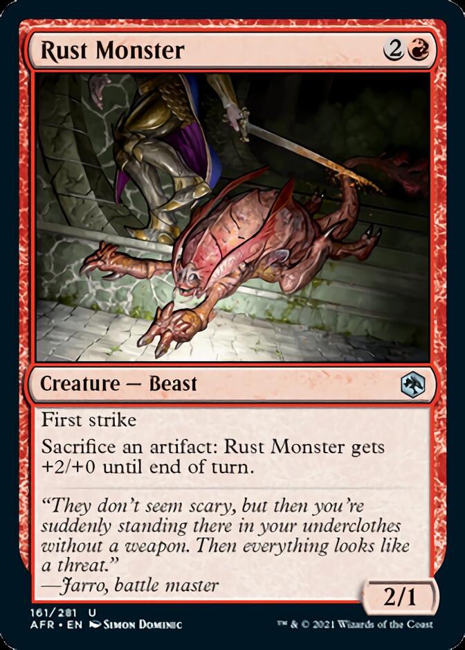 Rust Monster [Dungeons & Dragons: Adventures in the Forgotten Realms] | GnG Games