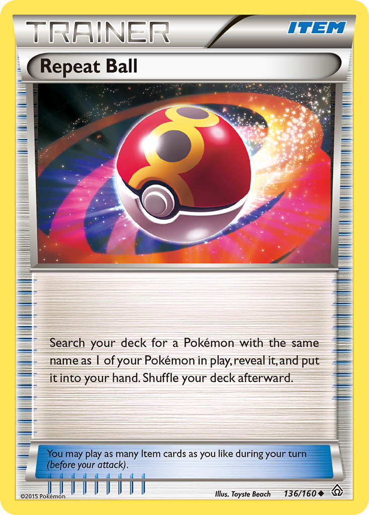 Repeat Ball (136/160) [XY: Primal Clash] | GnG Games