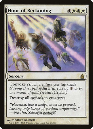 Hour of Reckoning [Ravnica: City of Guilds] | GnG Games