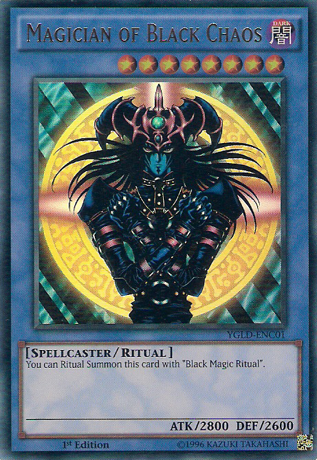 Magician of Black Chaos (C) [YGLD-ENC01] Ultra Rare | GnG Games