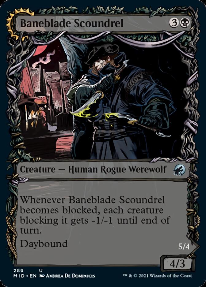 Baneblade Scoundrel // Baneclaw Marauder (Showcase Equinox) [Innistrad: Midnight Hunt] | GnG Games