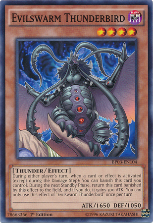 Evilswarm Thunderbird [BP03-EN104] Common | GnG Games