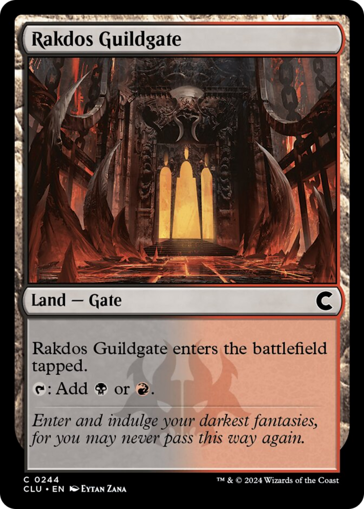 Rakdos Guildgate [Ravnica: Clue Edition] | GnG Games