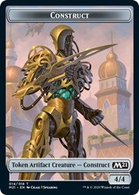 Construct // Soldier Double-sided Token [Core Set 2021 Tokens] | GnG Games