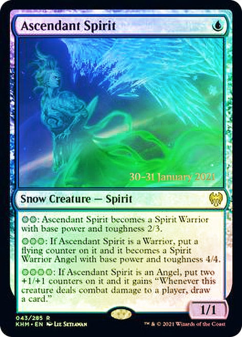 Ascendant Spirit  [Kaldheim Prerelease Promos] | GnG Games