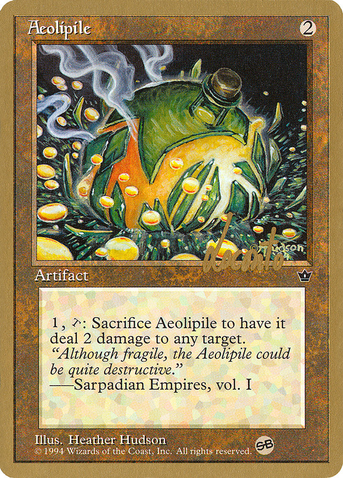 Aeolipile (Michael Loconto) (SB) [Pro Tour Collector Set] | GnG Games