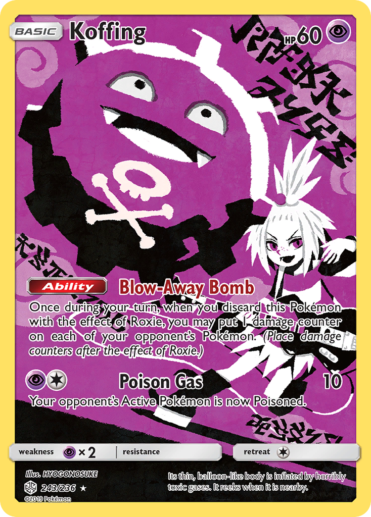 Koffing (243/236) [Sun & Moon: Cosmic Eclipse] | GnG Games