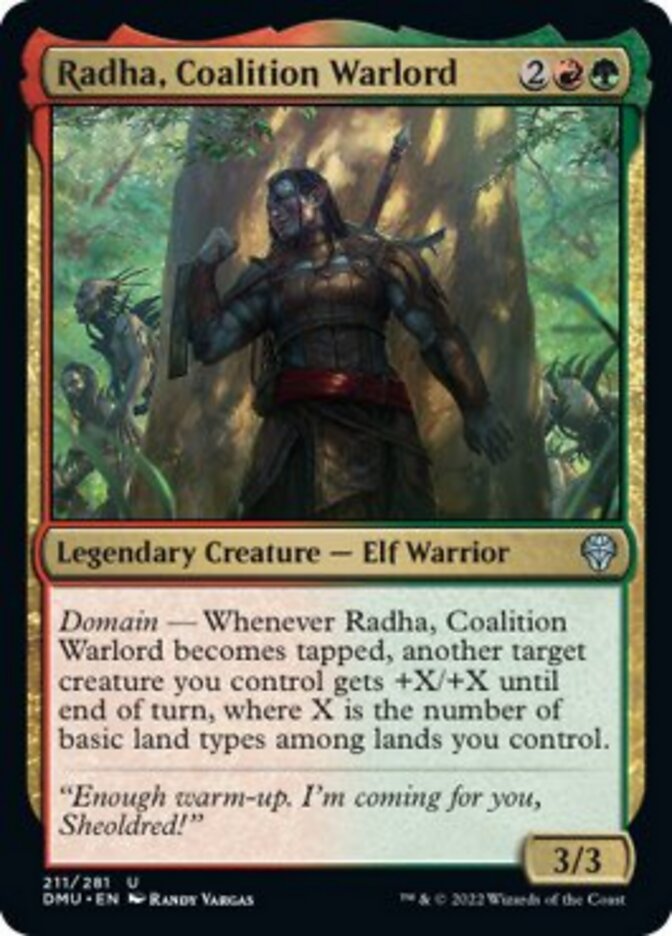 Radha, Coalition Warlord [Dominaria United] | GnG Games