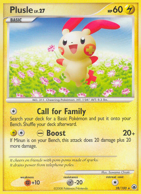 Plusle (28/100) [Diamond & Pearl: Majestic Dawn] | GnG Games