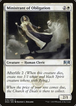 Ministrant of Obligation [Ravnica Allegiance] | GnG Games
