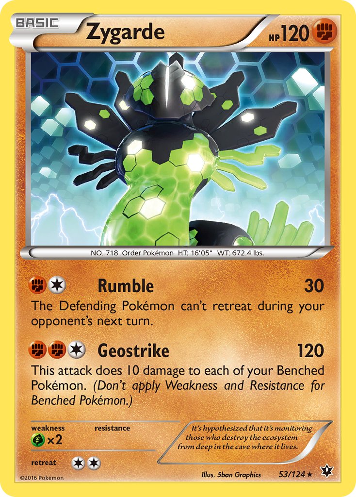 Zygarde (53/124) (Theme Deck Exclusive) [XY: Fates Collide] | GnG Games