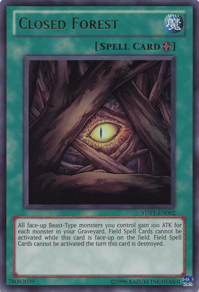 Closed Forest (5D's Duel Transer) [YDT1-EN002] Ultra Rare | GnG Games