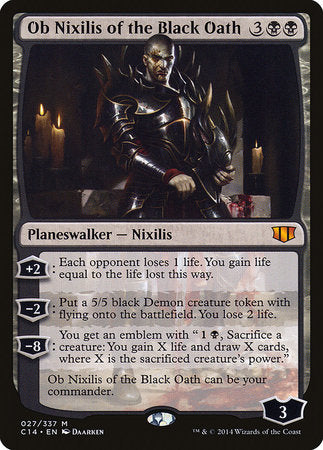 Ob Nixilis of the Black Oath [Commander 2014] | GnG Games